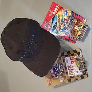 Ernie Irvan 36 M&M's Racing Team Hat & 2 Cars